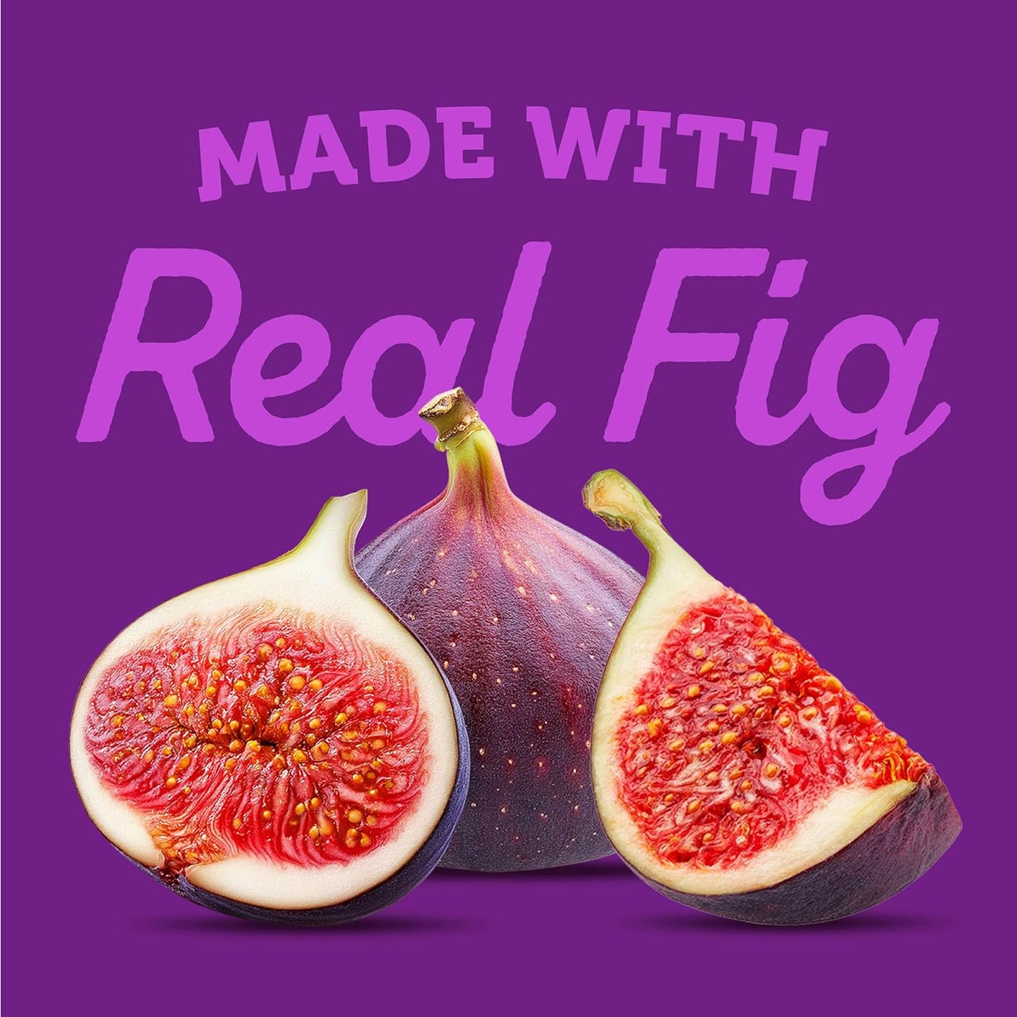 ​​NEWTONS Soft Baked Real Fruit Fig Bars, Fig Cookies, 40 Snack Packs (2 Cookies Per Pack, 4 Boxes)
