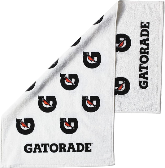 Gatorade Premium Sideline Towel Bi-color, White, Small
