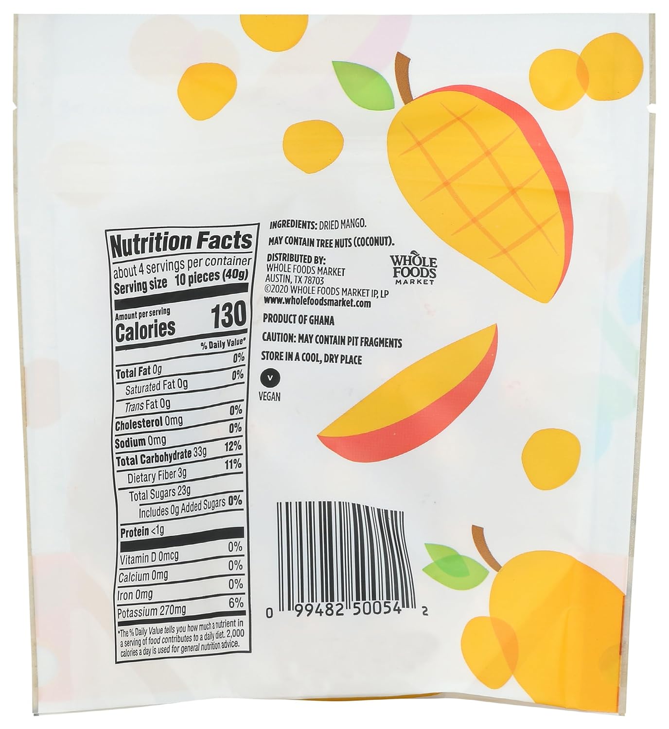 365 by Whole Foods Market, Mango Fruit Bites, 6 Ounce