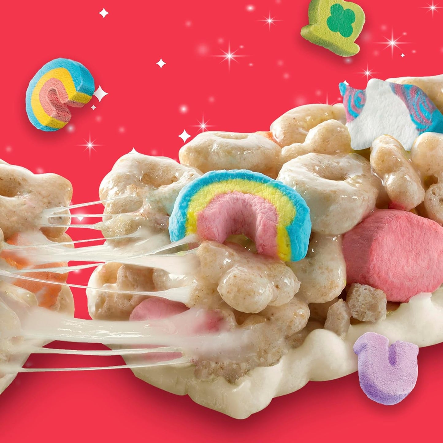 Lucky Charms and Golden Grahams S'mores Cereal Treat Bars, Snack Bars, Variety Pack, 28 Ct, 26.7 oz