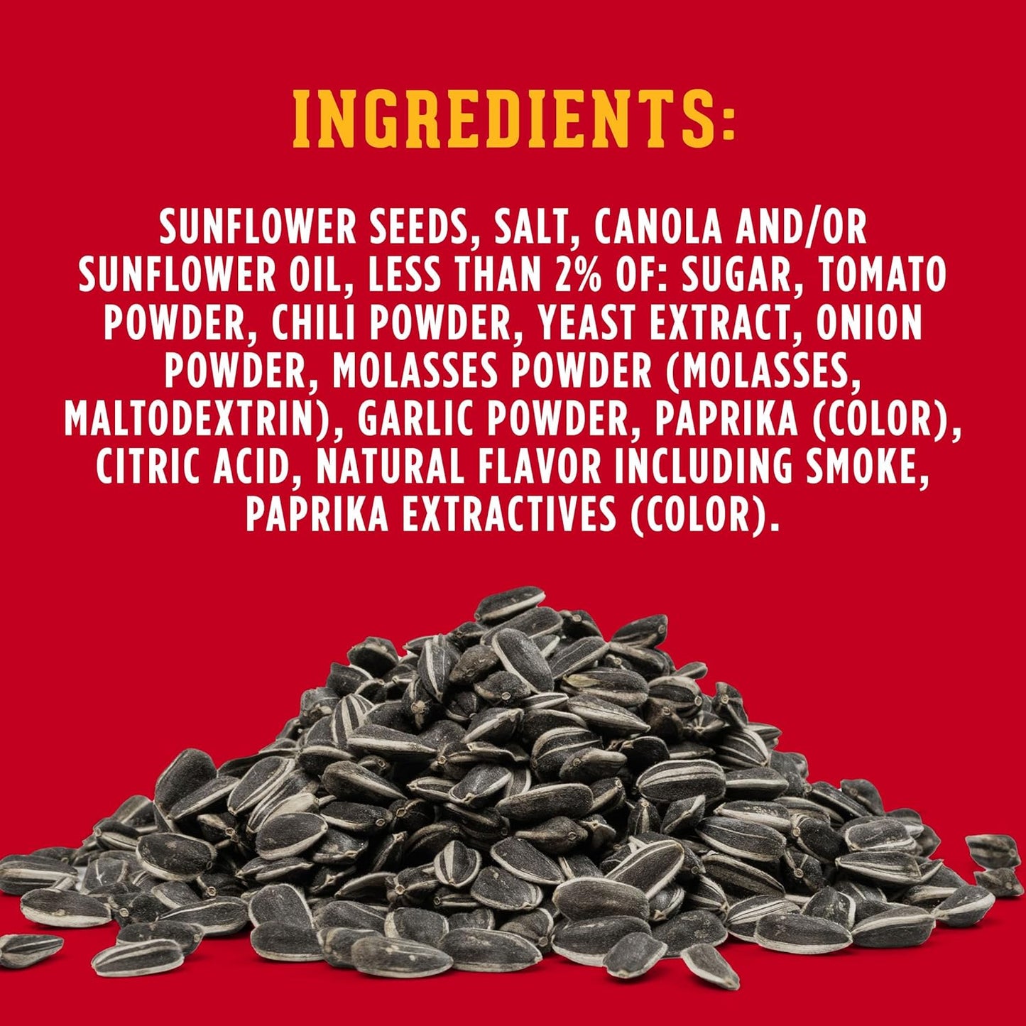 DAVID Jumbo Sunflower Seeds, Bar-B-Q Flavor, 5.25 oz.