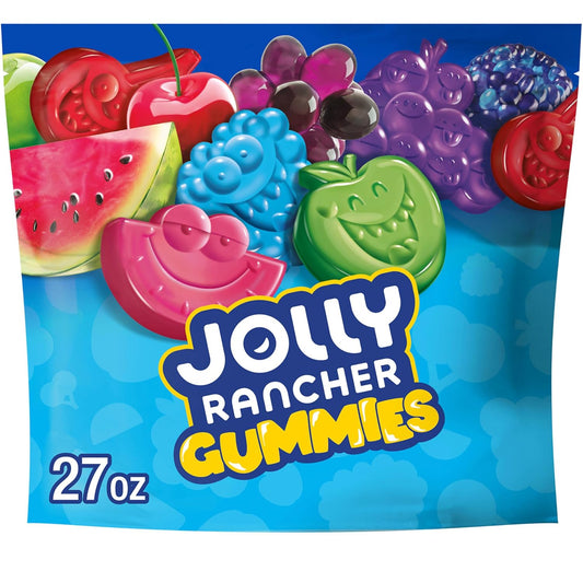 JOLLY RANCHER Gummies Original Fruit Flavored Candy Bag, 27 oz