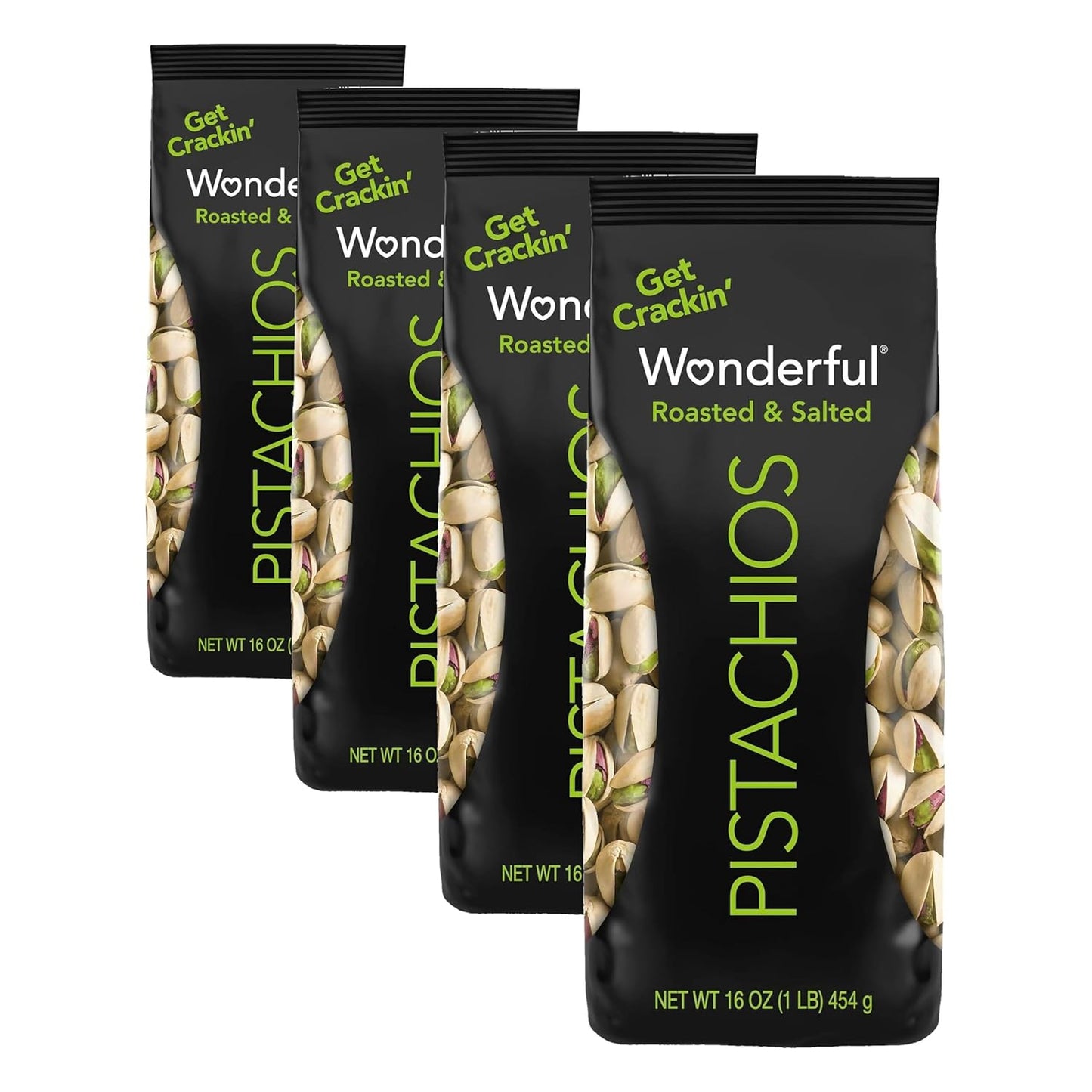 Wonderful Pistachios In Shell, Roasted & Salted Nuts, 48 Ounce Resealable Bag, Protein Snacks, Bulk Snacks, Healthy Snacks for Adults