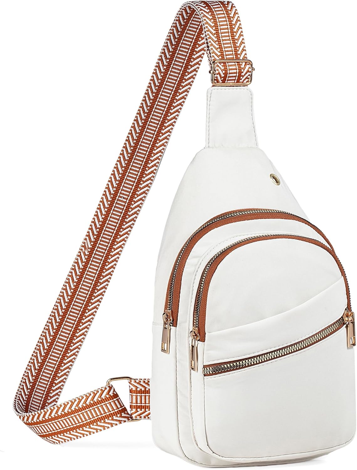 Small Sling Backpack for Women, Chest Bag Daypack Crossbody for Travel Sport Running Hiking Black