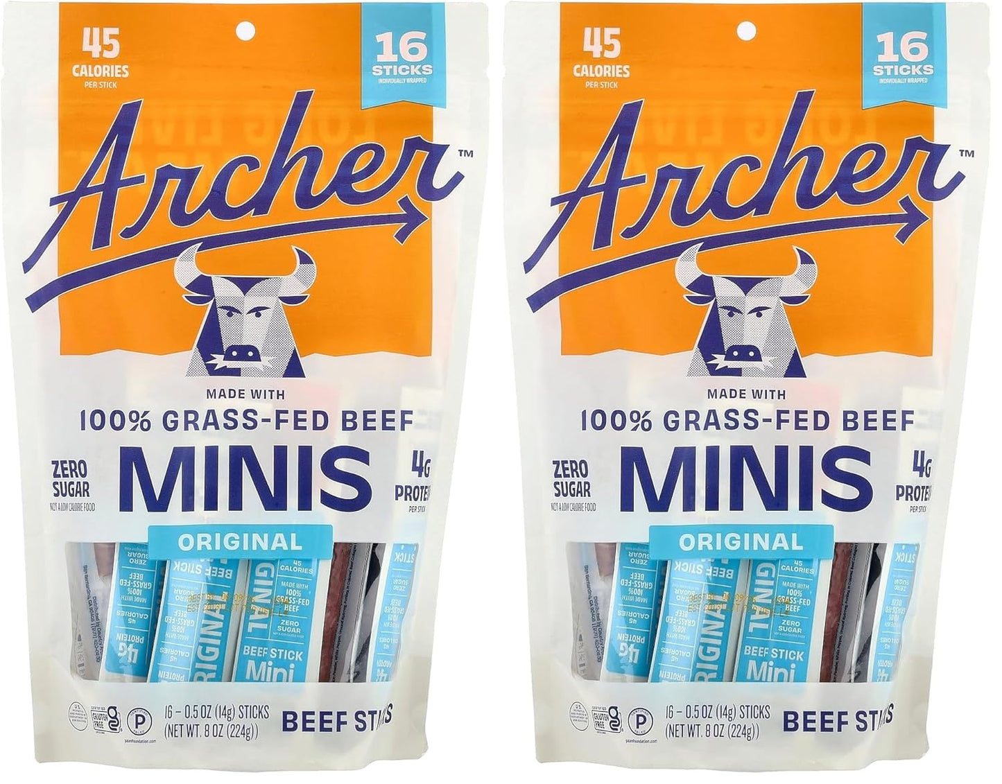 Archer Original Mini Beef Sticks, 4 OZ