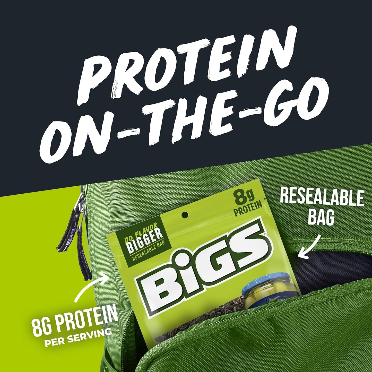 BIGS Sunflower Seeds, Vlasic Dill Pickle Flavor, 5.35 oz.