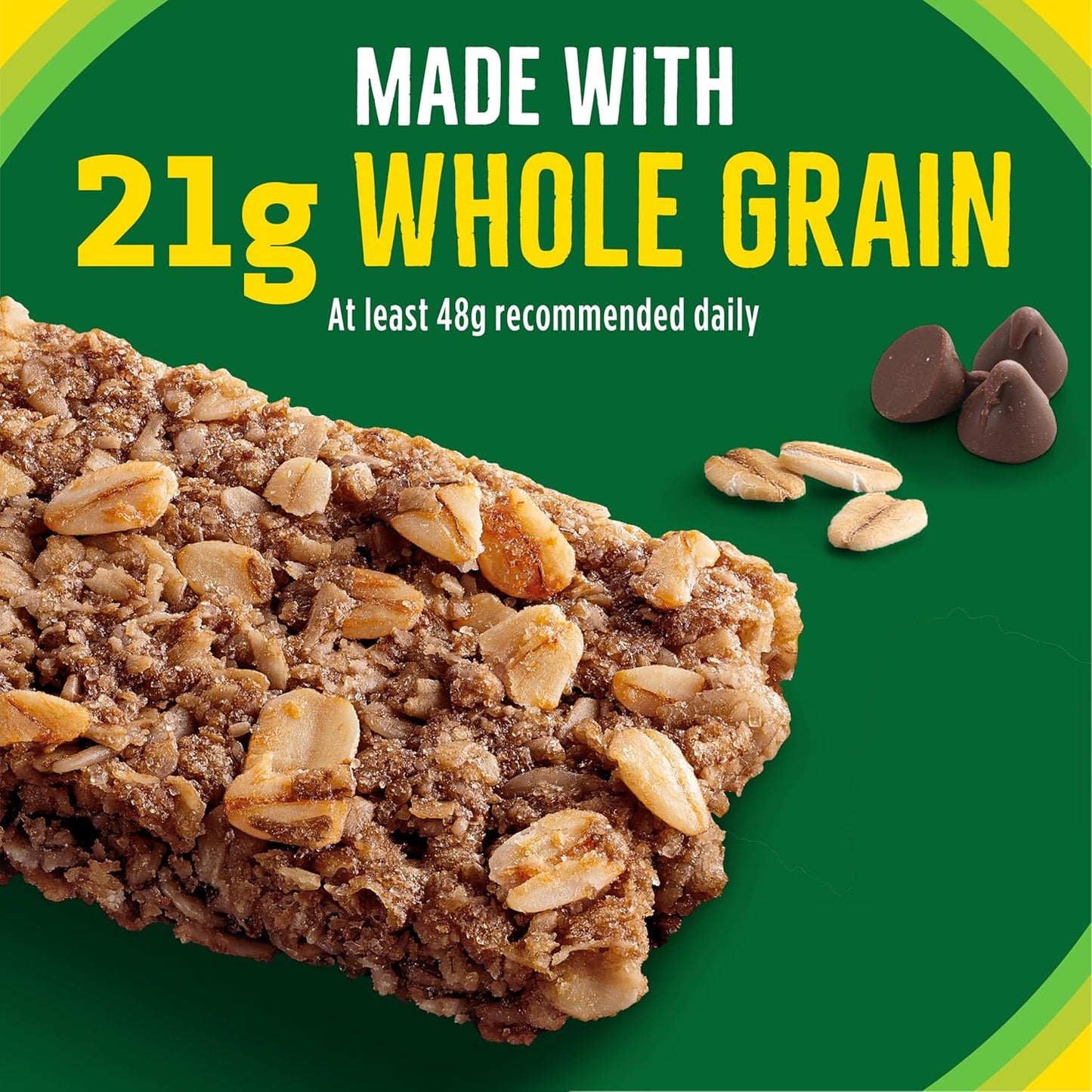 Nature Valley Crunchy Granola Bars, Oats 'N Dark Chocolate, 24 Bars, 17.88 oz (12 Pouches)