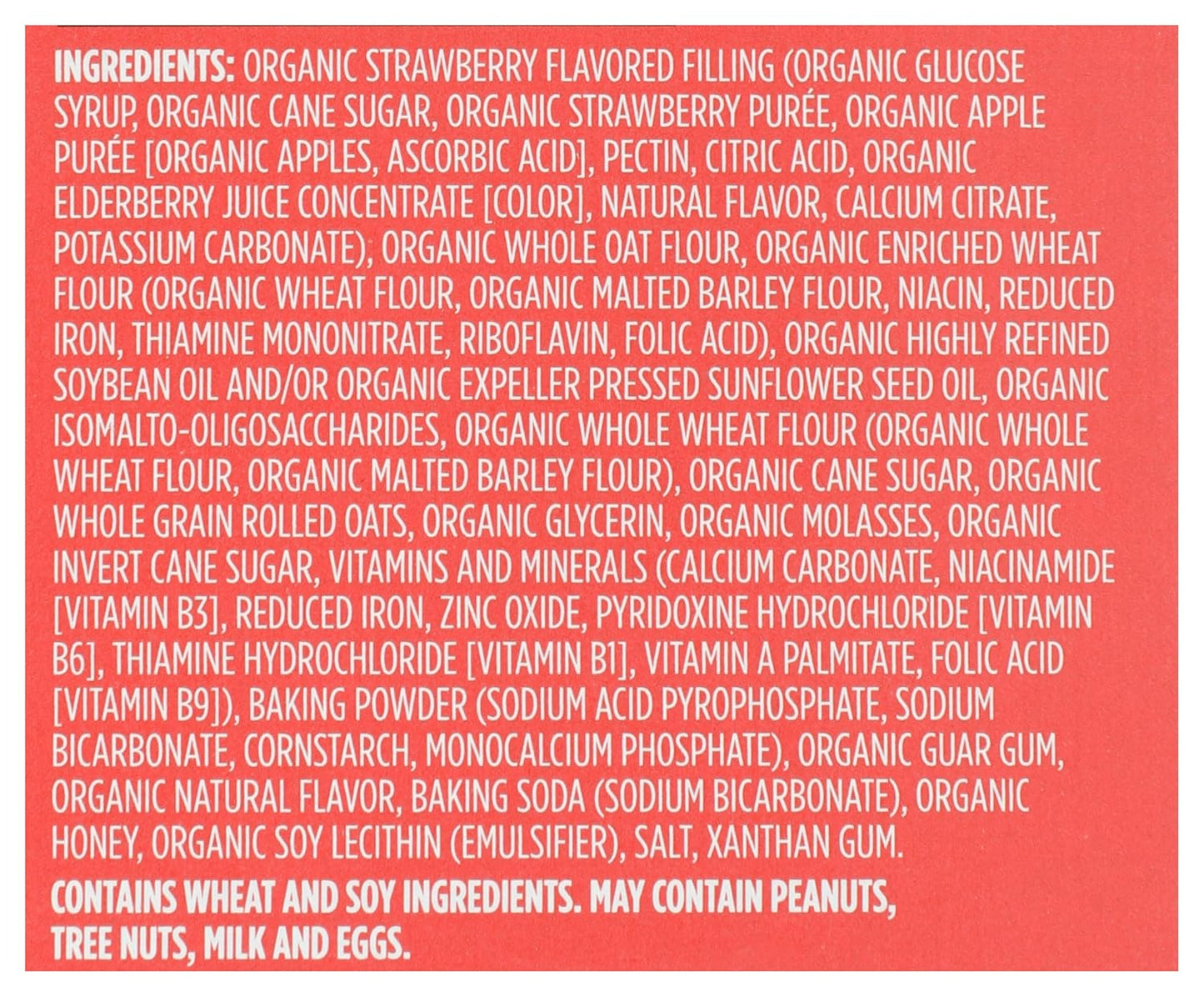 365 by Whole Foods Market, Organic Strawberry Fruit and Grain Bars, 20.8 Ounce, 16 Count