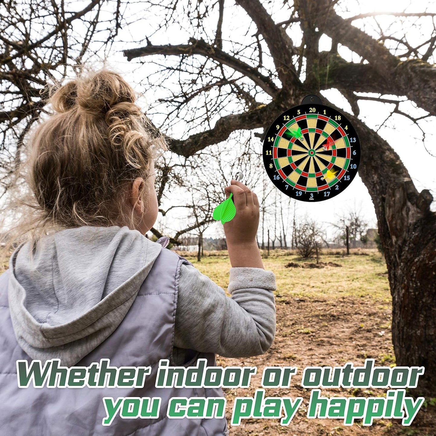 Magnetic Dart Board - 12pcs Magnetic Darts - Excellent Indoor Game and Party Games - Gifts for 5 6 7 8 9 10 11 12 Year Old Boy Kids