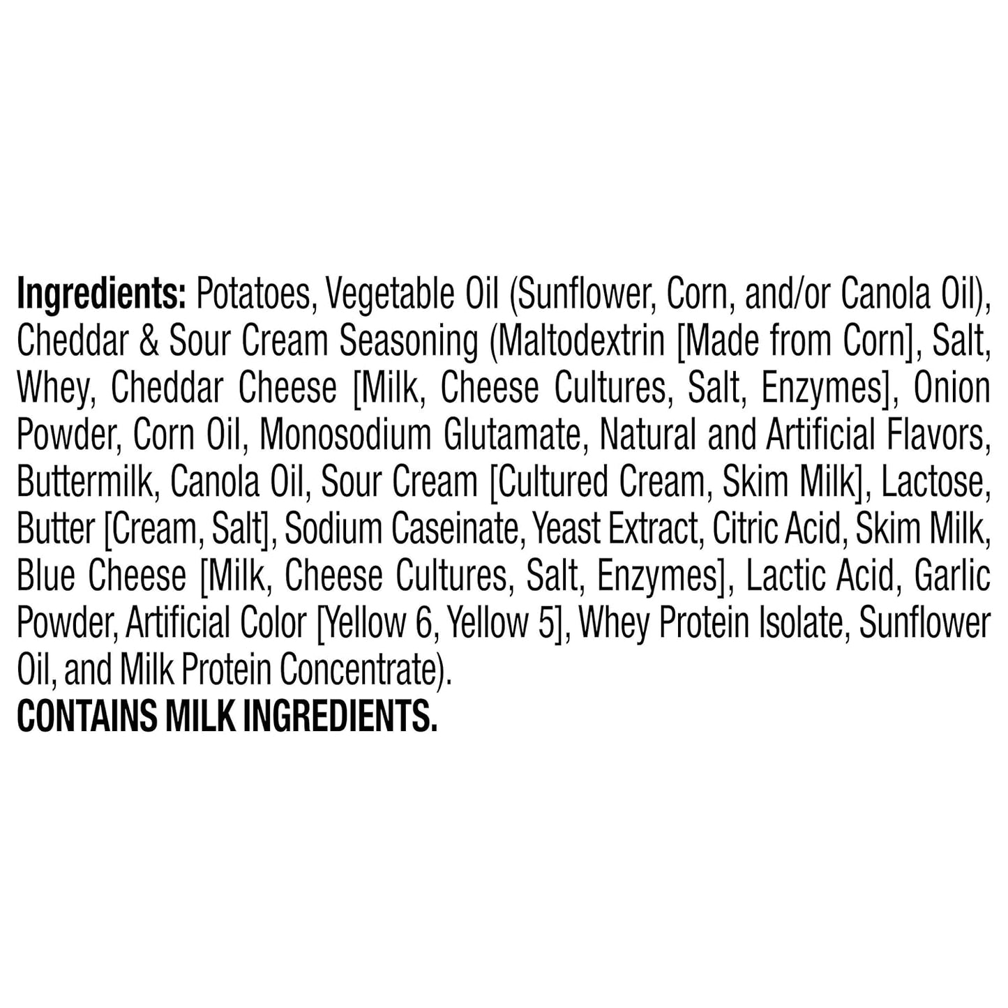 Ruffles Potato Chips, Cheddar Sour Cream, 1oz (40 Count)